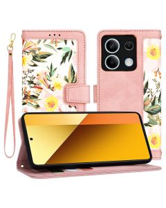 Techsuit FlipCraft Wallet Case Θήκη Πορτοφόλι με Δυνατότητα Stand - Sweetheart Pink (Xiaomi Redmi Note 13 5G)