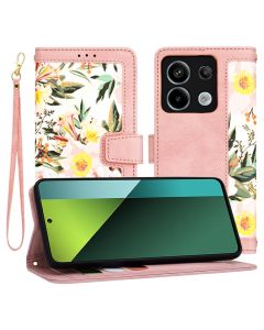 Techsuit FlipCraft Wallet Case Θήκη Πορτοφόλι με Δυνατότητα Stand - Sweetheart Pink (Xiaomi Redmi Note 13 Pro 5G / Poco X6 5G)