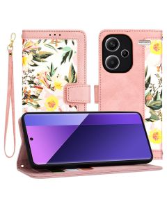 Techsuit FlipCraft Wallet Case Θήκη Πορτοφόλι με Δυνατότητα Stand - Sweetheart Pink (Xiaomi Redmi Note 13 Pro Plus 5G)