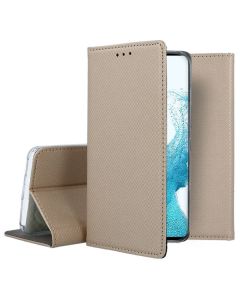 Forcell Smart Book Case με Δυνατότητα Stand Θήκη Πορτοφόλι Gold (Samsung Galaxy A54 5G) - MT71364
