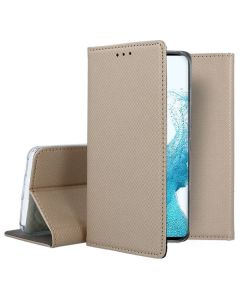 Forcell Smart Book Case με Δυνατότητα Stand Θήκη Πορτοφόλι Gold (Samsung Galaxy A54 5G)