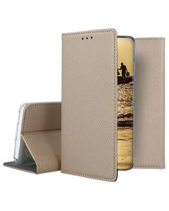Forcell Smart Book Case με Δυνατότητα Stand Θήκη Πορτοφόλι Gold (Xiaomi 13)