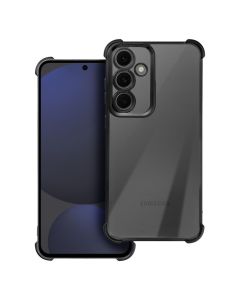 Anti-Shock Electro Plate Silicone Case - Black (Samsung Galaxy S25)