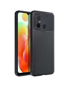 Carbon Premium Rugged Case Ανθεκτική Θήκη Black (Xiaomi Redmi 12C)