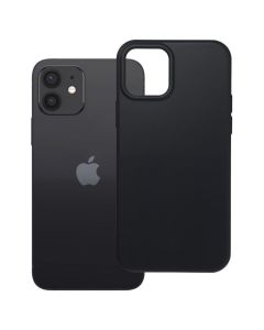 Easy Dual Case Θήκη TPU - Black (iPhone 12) - MT83578