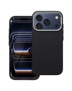Kevlar MagSafe Hard Case Σκληρή Θήκη Συμβατή με MagSafe - Black (iPhone 16 Pro) - MT82973