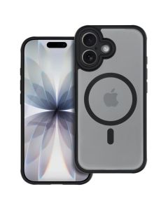 Full Matte Mag Cover MagSafe Hybrid Case Black (iPhone 17) - MT82482