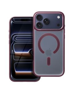 Matte Mag Cover MagSafe Hybrid Case Plum Red (iPhone 17 Pro Max)