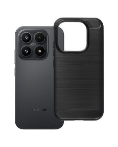 TPU Carbon Rugged Armor Case Ανθεκτική Θήκη Black (Xiaomi 17) - MT83253