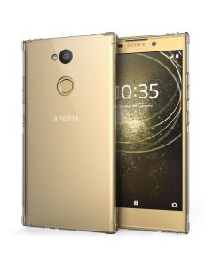 Caseflex Shockproof Thin Silicone Case Ανθεκτική Θήκη Σιλικόνης Clear (Sony Xperia L2)