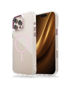 Clear Thin Mag Case Θήκη Συμβατή με MagSafe - Pink (iPhone 16e / 17e)