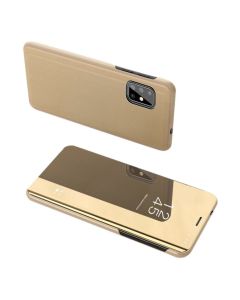 Clear View Standing Cover - Gold (Samsung Galaxy S20 Plus)