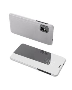Clear View Standing Cover - Silver (Samsung Galaxy S20 Plus)