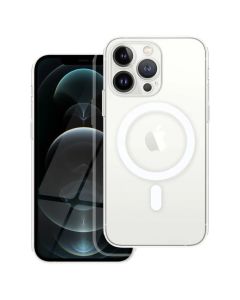 Clear Mag Cover Camera Protection Case Θήκη Συμβατή με MagSafe Clear (iPhone 12 Pro)