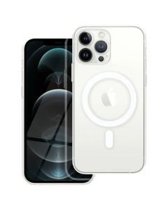 Clear Mag Cover Camera Protection Case Θήκη Συμβατή με MagSafe Clear (iPhone 12 Pro Max)
