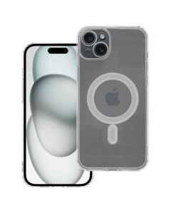 Clear Mag Cover Camera Protection Case Θήκη Συμβατή με MagSafe Clear (iPhone 15 Plus)