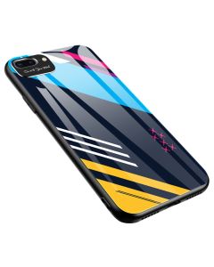 Color Glass TPU Case Θήκη με Σχέδιο Multicolor Pattern 2 (iPhone 7 / 8 / SE 2020 / 2022)
