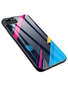 Color Glass TPU Case Θήκη με Σχέδιο Multicolor Pattern 4 (iPhone 7 / 8 / SE 2020 / 2022)