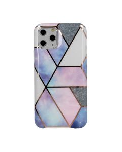 Cosmo Marble Silicone Case Θήκη Σιλικόνης Design 03 Purple (iPhone 11 Pro)