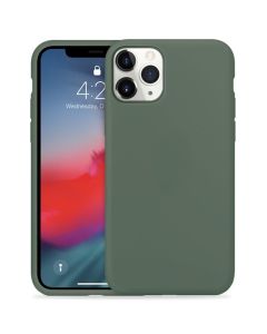 Crong Color Cover Flexible Premium Silicone Case (CRG-COLR-IP11P-PGRN) Θήκη Σιλικόνης Green (iPhone 11 Pro)