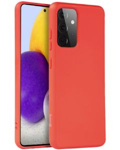 Crong Color Cover Flexible Premium Silicone Case (CRG-COLR-SGA72-RED) Θήκη Σιλικόνης Red (Samsung Galaxy A72 4G / 5G)