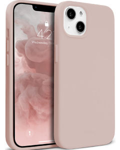 Crong Color Cover Flexible Premium Silicone Case (CRG-COLR-IP1354-PNK) Θήκη Σιλικόνης Sand Pink (iPhone 13 Mini)