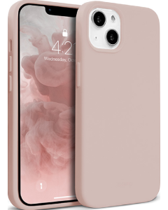 Crong Color Cover Flexible Premium Silicone Case (CRG-COLR-IP1361-PNK) Θήκη Σιλικόνης Sand Pink (iPhone 13)