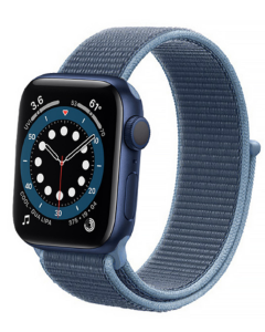 Crong Nylon Strap (CRG-40NLB-OBL) Ocean Blue - Λουράκι για Apple Watch 40/41/42mm (4/5/6/7/8/9/10/11/SE)