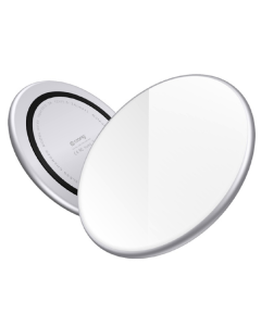 Crong Powerspot Fast Wireless Charger 15W (CRG-PS15W-WHI) Ασύρματος Φορτιστής Qi - White