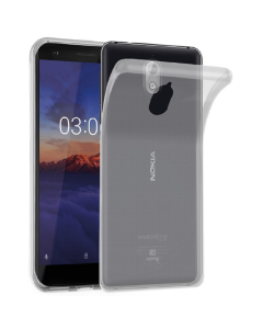 Crong Slim Flexible Silicone Case (CRG-CRSLIM-N31-TRS) Θήκη Σιλικόνης Clear (Nokia 3.1 2018)