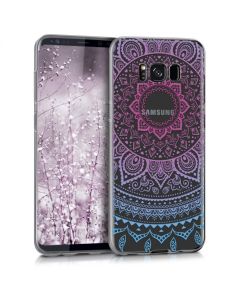 KWmobile Slim Fit Gel Case Indian Sun (40995.01) Θήκη Σιλικόνης Ροζ Διάφανη (Samsung Galaxy S8 Plus)