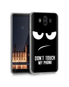 KWmobile Slim Fit Gel Case Don't touch my phone (43125.02) Θήκη Σιλικόνης (Huawei Mate 10)