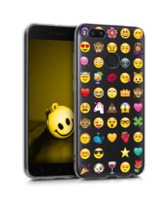 KWmobile Slim Fit Gel Case Emoji (43584.02) Θήκη Σιλικόνης (Xiaomi Mi A1 / 5X)