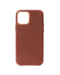 Decoded Leather Back Cover Δερμάτινη Θήκη Brown (iPhone 12 Mini)