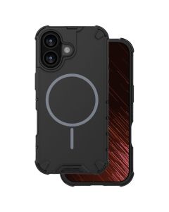Defender 2in1 Mag Hybrid Case Θήκη MagSafe Black (iPhone 16)