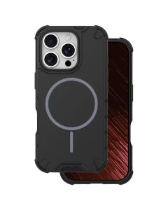 Defender 2in1 Mag Hybrid Case Θήκη MagSafe Black (iPhone 16 Pro)
