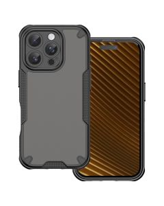 Defender Matt Cover Case Ανθεκτική Θήκη Black (iPhone 16)