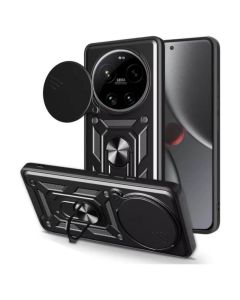 Camera Slide Hard Case Σκληρή Θήκη με Κάλυμμα Κάμερας - Black (Xiaomi 17 Pro) - MT83694
