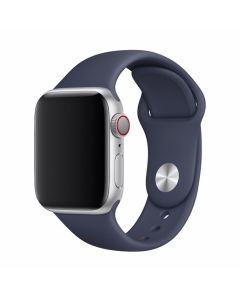 Devia Deluxe Sport Strap Midnight Blue - Λουράκι Σιλικόνης για Apple Watch 40/41/42mm (4/5/6/7/8/9/10/11/SE) - MT36246
