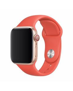 Devia Deluxe Sport Strap Nectarine - Λουράκι Σιλικόνης για Apple Watch 40/41/42mm (4/5/6/7/8/9/10/11/SE) - MT37832