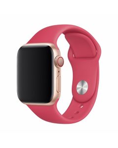 Devia Deluxe Sport Strap Red - Λουράκι Σιλικόνης για Apple Watch 40/41/42mm (4/5/6/7/8/9/10/11/SE) - MT36247