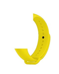 Devia Deluxe Sport Strap Yellow - Λουράκι Σιλικόνης για Xiaomi Mi Band 3 / 4 - MT48477