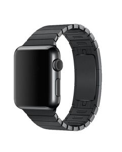 Devia Elegant Link Bracelet Stainless Steel Strap Space Black για Apple Watch 44/45/46/49mm (4/5/6/7/8/9/10/11/SE/ULTRA 1/2/3) - MT58787