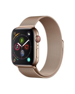 Devia Elegant Milanese Strap Stainless Steel Gold για Apple Watch 44/45/46/49mm (4/5/6/7/8/9/10/11/SE/ULTRA 1/2/3) - MT36271