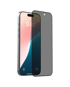 Devia Van Privacy Full Face Αντιχαρακτικό Γυαλί Tempered Glass Black (iPhone 16 Plus)