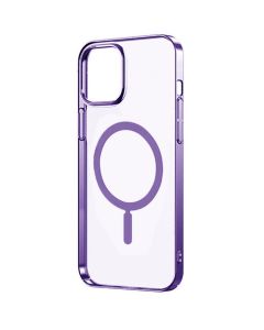 Devia Glimmer MagSafe Electroplated Hard Back Cover - Πλαστική Θήκη Purple (iPhone 14 Plus)