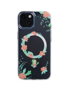 Devia Spring MagSafe Hybrid Case Clear / Orange (iPhone 14)