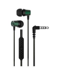 Devia EM103 Metal Kintone In-Ear Headphones Hands Free Ακουστικά 3.5mm Green