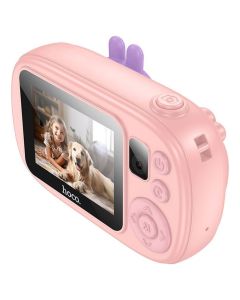 HOCO DV205 Digital Camera for Children 1MP 2,0" HD Ready Παιδική Κάμερα - Pink - MT81856