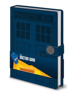 Doctor Who (TARDIS) Premium A5 Notebook Σημειωματάριο Ριγέ